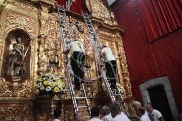 Bajada del Santo Cristo de Telde (Foto TA)